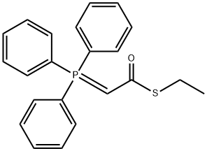 Ethanethioic acid, 2-(triphenylphosphoranylidene)-, S-ethyl ester Structure