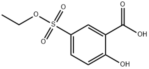 Benzoic acid, 5-(ethoxysulfonyl)-2-hydroxy- 구조식 이미지