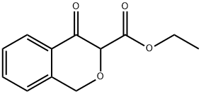 1H-2-Benzopyran-3-carboxylic acid, 3,4-dihydro-4-oxo-, ethyl ester Structure