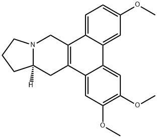 Dibenzo[f,h]pyrrolo[1,2-b]isoquinoline, 9,11,12,13,13a,14-hexahydro-2,3,6-trimethoxy-, (13aR)- Structure