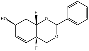 (4aR,7R,8aS)-2-phenyl-4a,7,8,8a-tetrahydro-4H-benzo[d][1,3]dioxin-7-o Structure