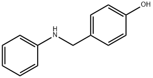 Phenol, 4-[(phenylamino)methyl]- Structure