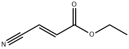 2-Propenoic acid, 3-cyano-, ethyl ester, (2E)- Structure