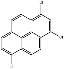 1,3,6-Trichloropyrene (>90%) Structure