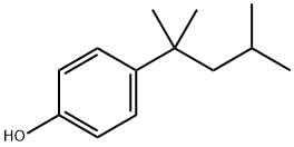 Phenol, 4-(1,1,3-trimethylbutyl)- Structure