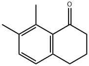 1(2H)-Naphthalenone, 3,4-dihydro-7,8-dimethyl- Structure