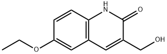 2(1H)-Quinolinone,6-ethoxy-3-(hydroxymethyl)-(9CI) 구조식 이미지