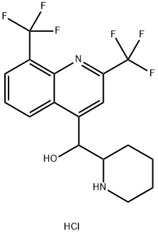 Mefloquine hydrochloride Structure