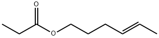 (E)-4-hexen-1-yl propionate Structure