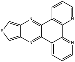 thieno[3',4':5,6]pyrazino[2,3-f][1,10]phenanthroline 구조식 이미지