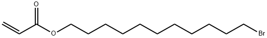 2-Propenoic acid, 11-bromoundecyl ester Structure