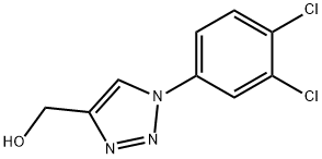 1H-1,2,3-Triazole-4-methanol, 1-(3,4-dichlorophenyl)- 구조식 이미지