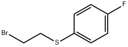 1-[(2-bromoethyl)sulfanyl]-4-fluorobenzene Structure