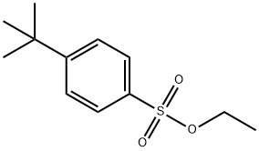 Benzenesulfonic acid, 4-(1,1-dimethylethyl)-, ethyl ester Structure