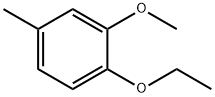 Benzene, 1-ethoxy-2-methoxy-4-methyl- 구조식 이미지