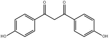 1,3-Propanedione, 1,3-bis(4-hydroxyphenyl)- 구조식 이미지