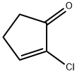 2-Cyclopenten-1-one, 2-chloro- 구조식 이미지