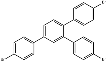 1,1':2',1''-Terphenyl, 4,4''-dibromo-4'-(4-bromophenyl)- Structure