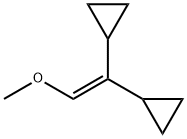 Cyclopropane, 1,1'-(methoxyethenylidene)bis- (9CI) Structure