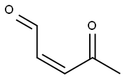 2-Pentenal, 4-oxo-, (2Z)- Structure