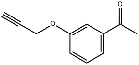 Ethanone, 1-[3-(2-propyn-1-yloxy)phenyl]- 구조식 이미지