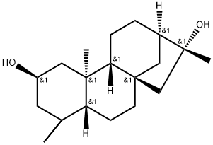 2,16-Kauranediol Structure