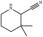 3,3-dimethylpiperidine-2-carbonitrile 구조식 이미지