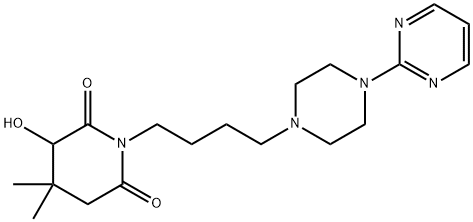 Gepirone Impurity 1(3-Hydroxy Gepirone) Structure