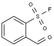 Benzenesulfonyl fluoride, 2-formyl- Structure