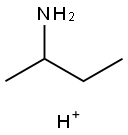 2-Butanamine, conjugate acid (9CI) 구조식 이미지