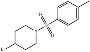 Piperidine, 4-bromo-1-[(4-methylphenyl)sulfonyl]- Structure