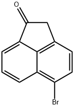 1(2H)-Acenaphthylenone, 5-bromo- 구조식 이미지