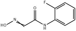 N-(2-fluorophenyl)-2-(hydroxyimino)acetamide 구조식 이미지