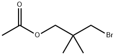 1-Propanol, 2-(bromomethyl)-2-methyl-, 1-acetate 구조식 이미지