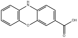 10H-Phenoxazine-3-carboxylic acid Structure