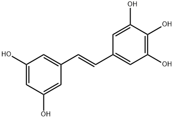 1,2,3-trisphenol-5(1-E-3,5-diphenol) ethylene Structure