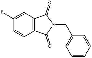 2-benzyl-5-fluoroisoindole-1,3-dione Structure