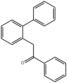 Ethanone, 2-[1,1'-biphenyl]-2-yl-1-phenyl- Structure