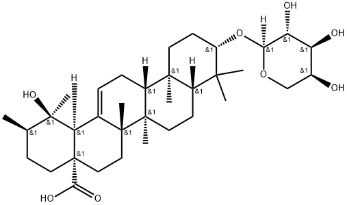 Ziyuglycoside II 구조식 이미지