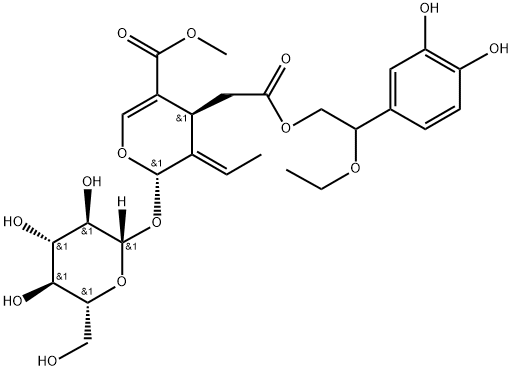 Lucidumoside C Structure