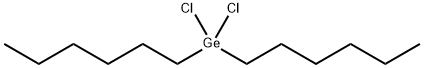 Germane, dichlorodihexyl- Structure