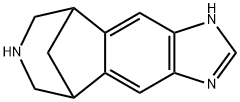 5,9-Methanoimidazo[4,5-h][3]benzazepine,1,5,6,7,8,9-hexahydro-(9CI) 구조식 이미지