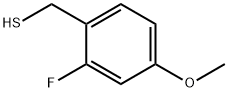 Benzenemethanethiol, 2-fluoro-4-methoxy- Structure