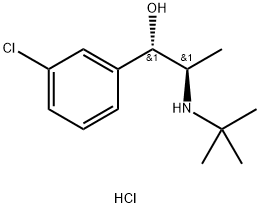(1S,2R)-erythro-Dihydro Bupropion Hydrochloride Structure