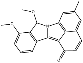 Benz[cd]isoindolo[2,1-a]indol-1(8H)-one, 8,9-dimethoxy-5-methyl- (9CI) Structure