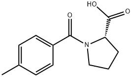 L-Proline, 1-(4-methylbenzoyl)- Structure