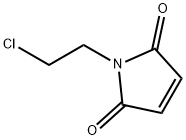 1H-Pyrrole-2,5-dione, 1-(2-chloroethyl)- Structure