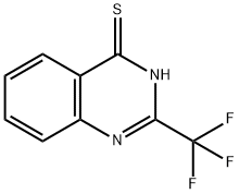 4(3H)-Quinazolinethione, 2-(trifluoromethyl)- Structure