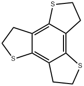 2,3,5,6,8,9-hexahydrobenzo[1,2-b:3,4-b':5,6-b'']trithiophene Structure