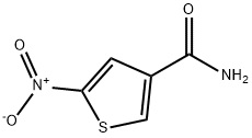 3-Thiophenecarboxamide, 5-nitro- Structure